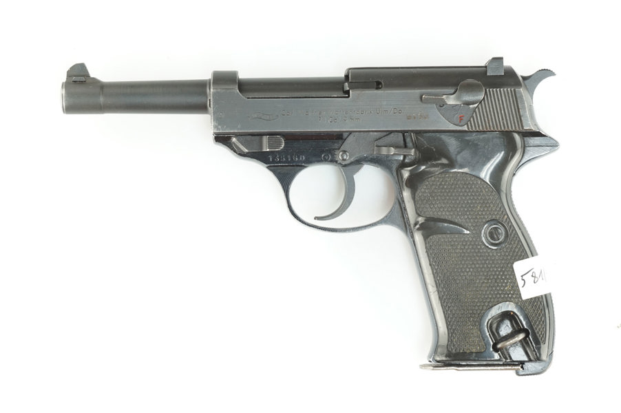 Walther, Fertigung Ulm, Mod. P1 Bundeswehr, 9mm Luger, #135160, §B (4453-23) 