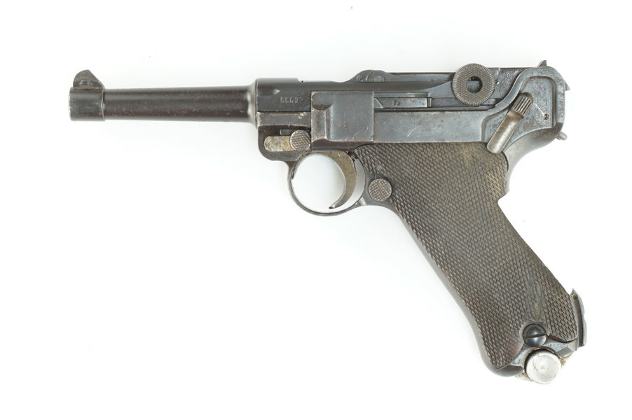 Parabellum, Fertigung Mauser, Mod. P08 Wehrmacht, 9mm Luger, #6551, §B (612-24)