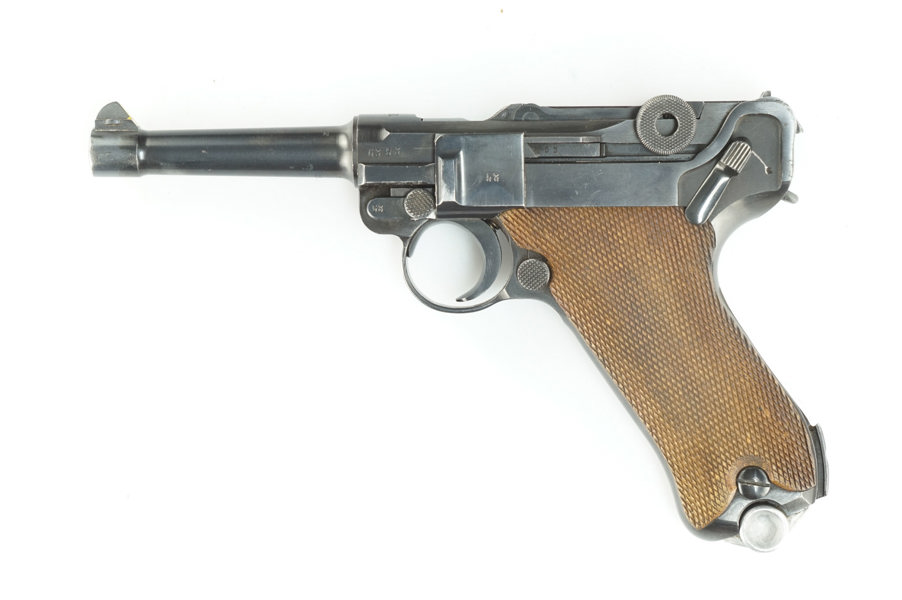 Parabellum, Fertigung Mauser, Mod. P08 Wehrmacht, 9mm Luger, #6353, §B (661-24)